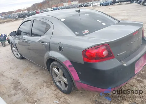 2013 Dodge Avenger Se z USA, uszkodzony, nr VIN 1C3CDZAB6DN519363